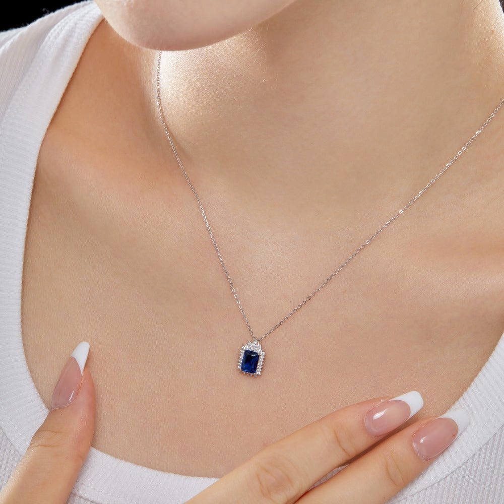 Luxury Sapphire Necklace