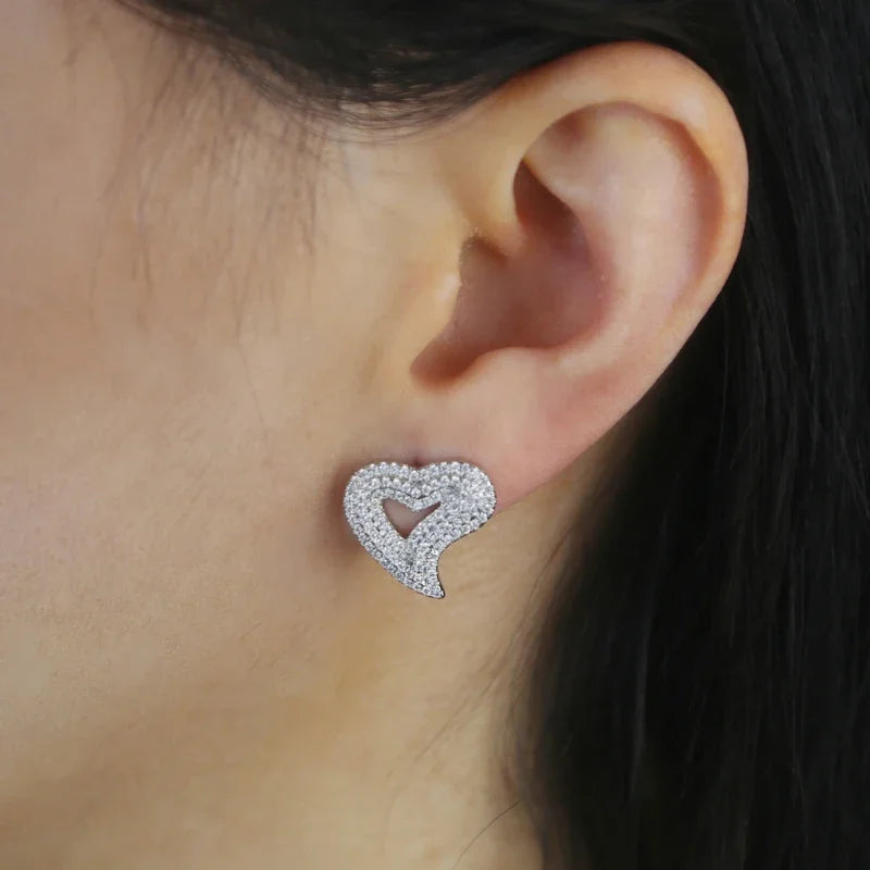 Luxe Heart Glow Earrings