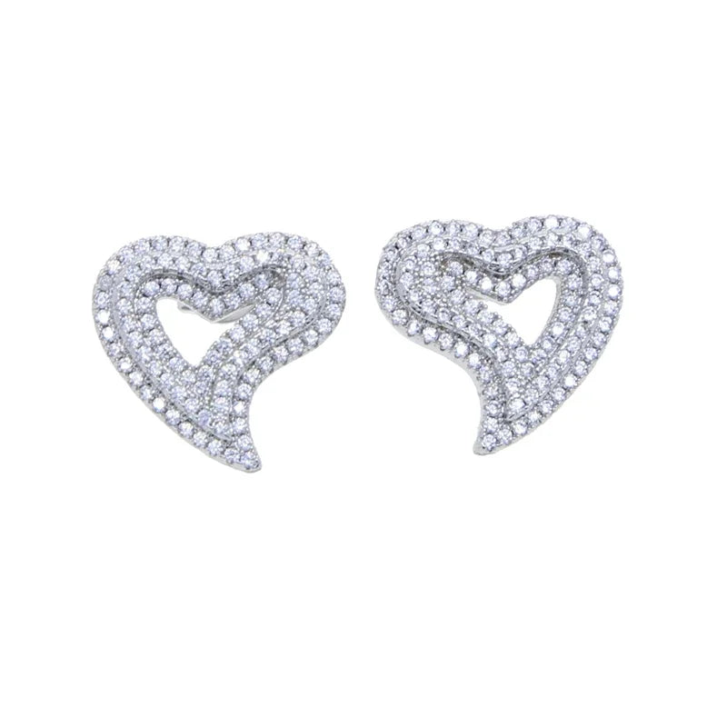 Luxe Heart Glow Earrings