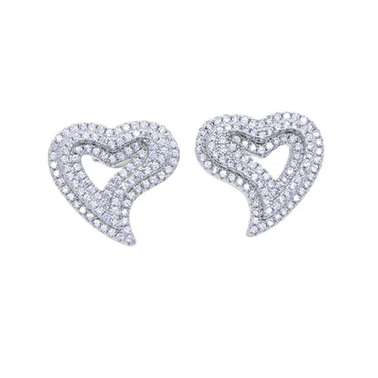 Luxe Heart Glow Earrings